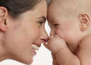 Mom's presence nourishes newborn neuron growth.