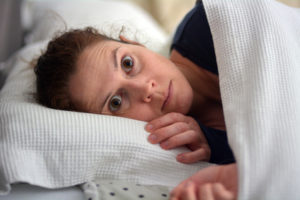 Insomnia caused by anxiety. Anxiety treatment that doesn't make you sleepy.