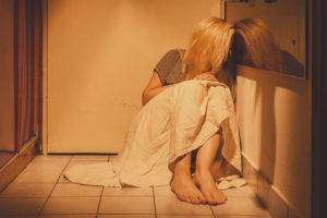 PTSD and depression treatment are needed for domestic abuse.