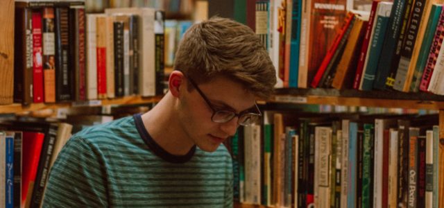 Mason hides away in the library because he's depressed, and student need for psychiatric care is too great to get help.