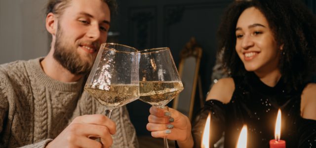 Burgeoning hope for 2021 helps this couple celebrate the new year alone during the pandemic.