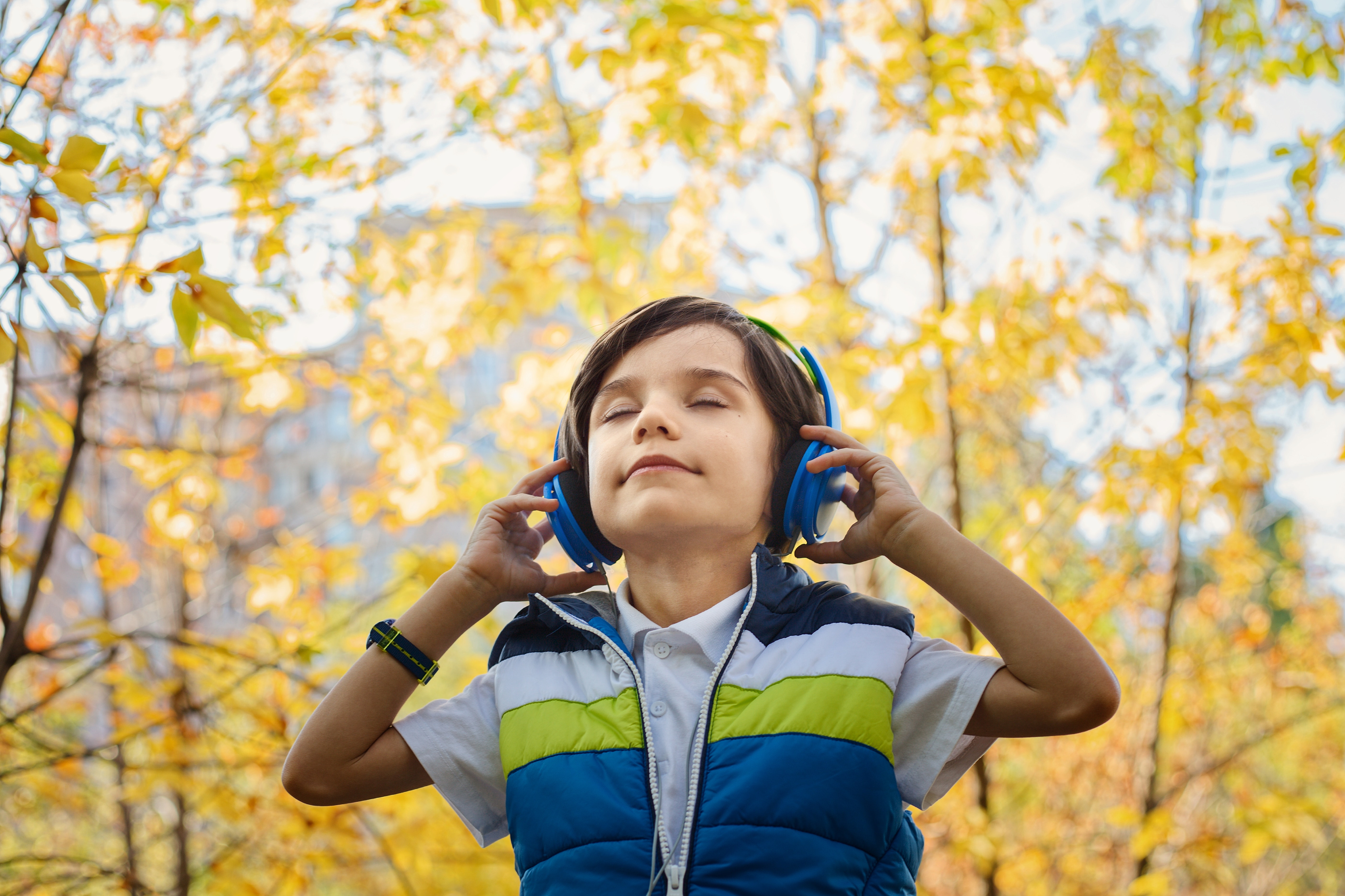 Selective hearing develops around age 12-13.