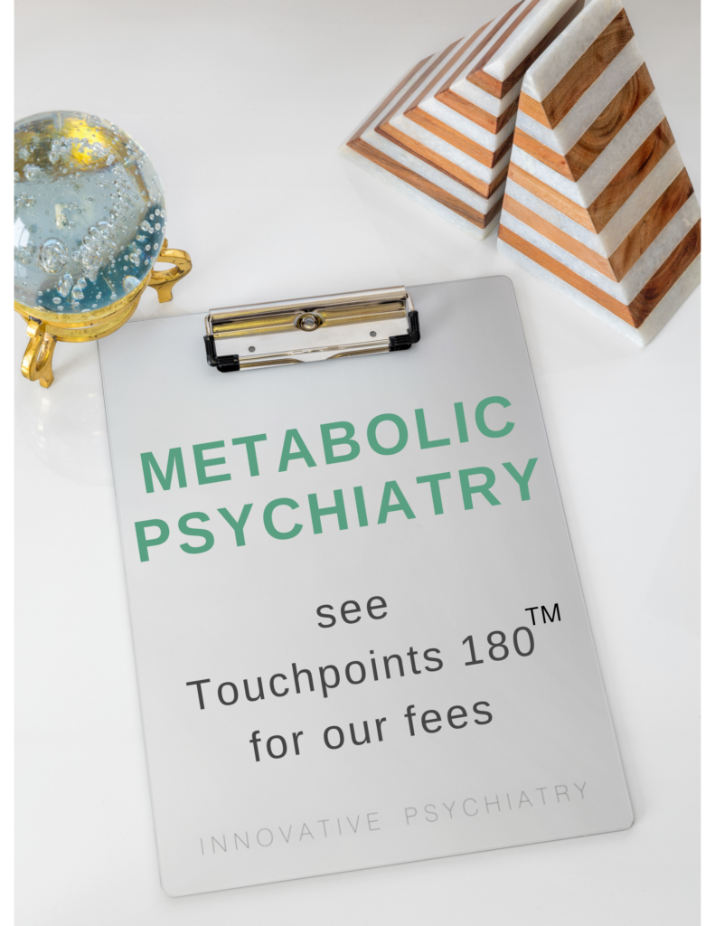 Metabolic Psychiatry Fees Clipboard