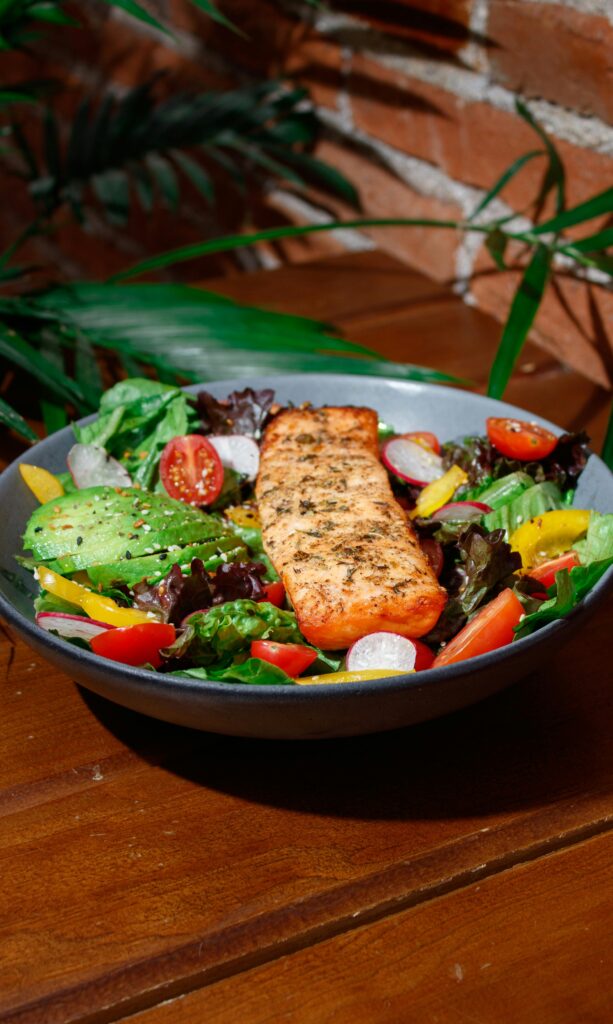 Salmon and avocados are part of a ketogenic diet which unravels generalized anxiety.